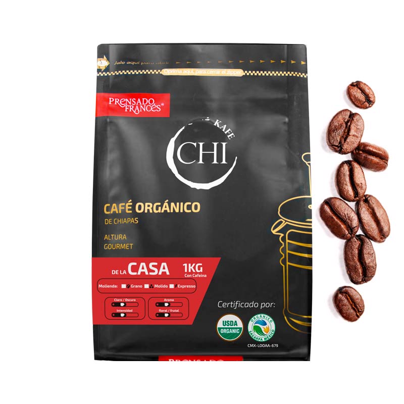 Grano con cafeína