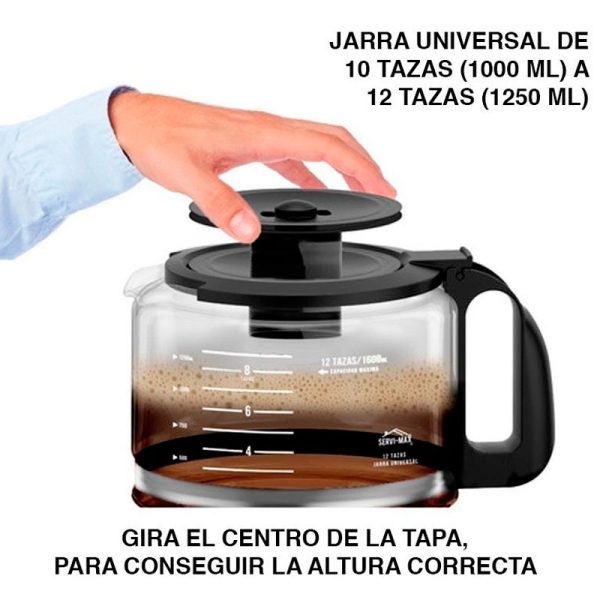 Jarra Universal Para Cafetera 10 a 12 Tazas - Imagen 6