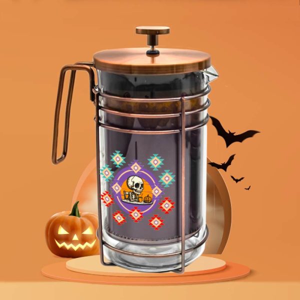 Cafetera Prensa Francesa Argento - Calavera Calabaza