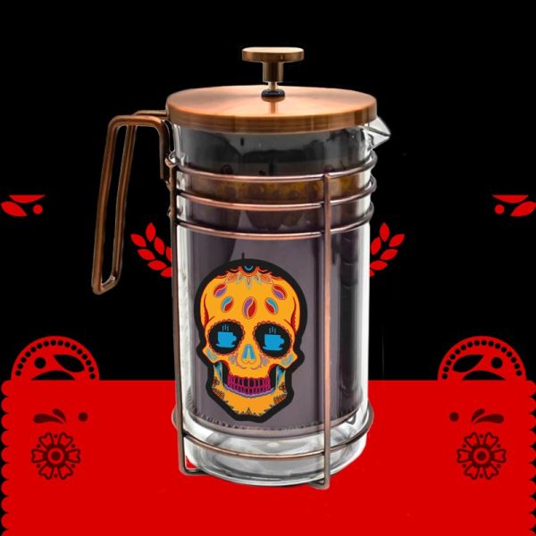 Cafetera Prensa Francesa Argento - Calavera De Cafe