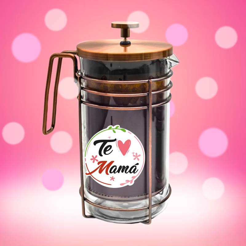 Cafetera Argento Diseño Te Amo Mamá