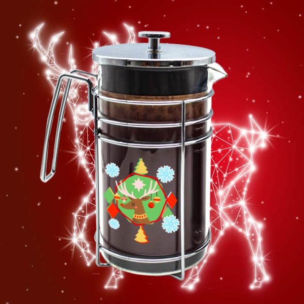 Cafetera Prensa Francesa Argento - Reno Navidad