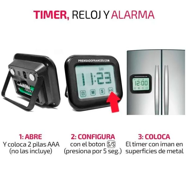Timer Digital Touch - Imagen 2